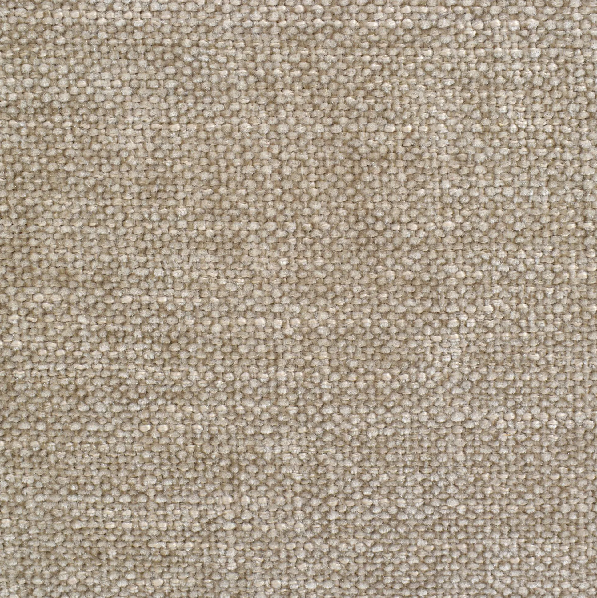 Pouf en tissu doux tramé - beige