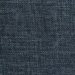 Pouf en tissu doux tramé - bleu