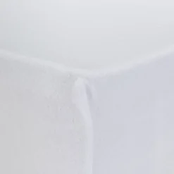Protège-matelas en coton recyclé 90x200 cm bonnet 25cm