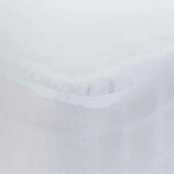 Protège-matelas imperméable en coton recyclé 90x200cm bonnet 25cm