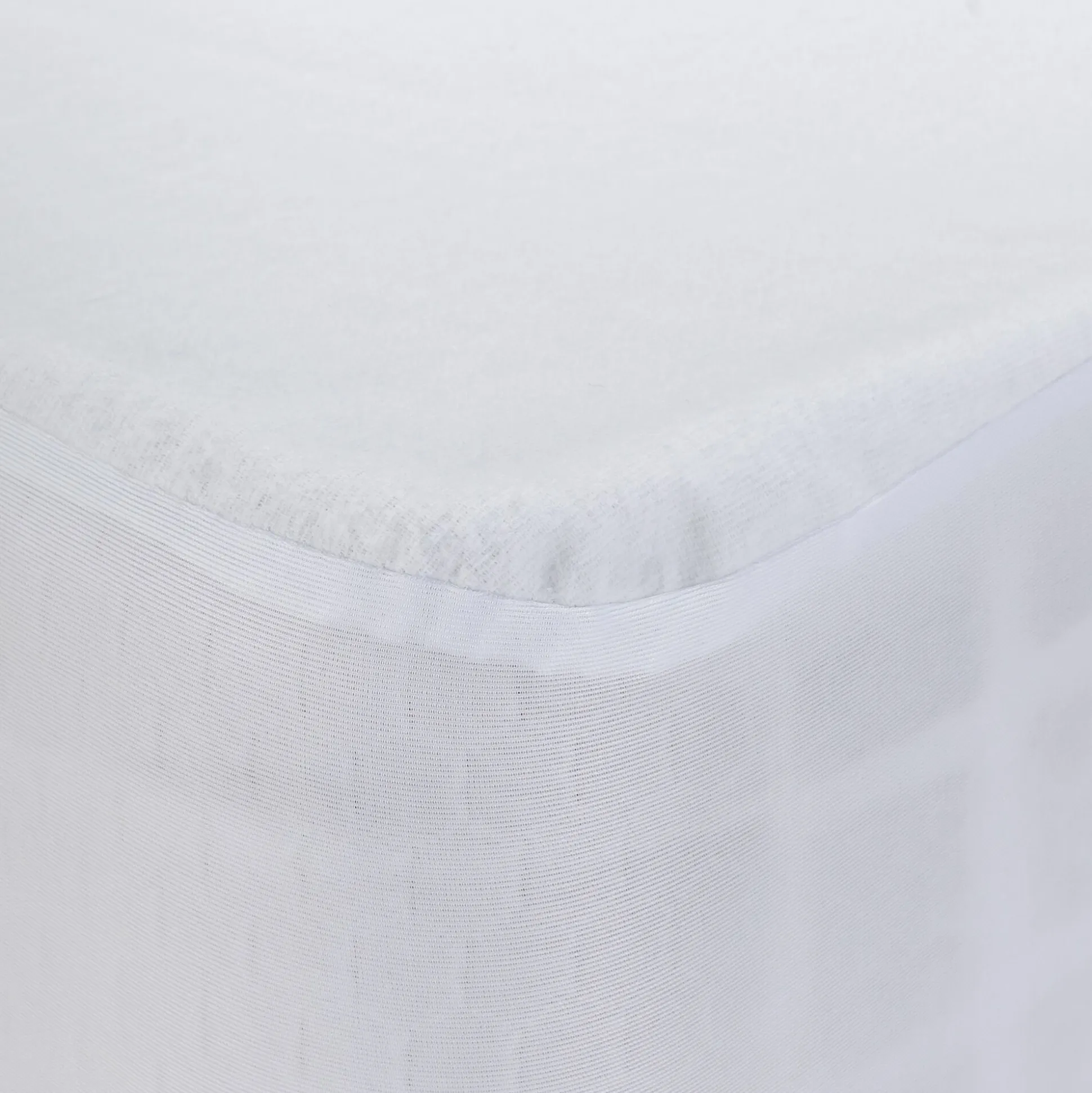 Protège-matelas imperméable en coton recyclé 90x200cm bonnet 25cm