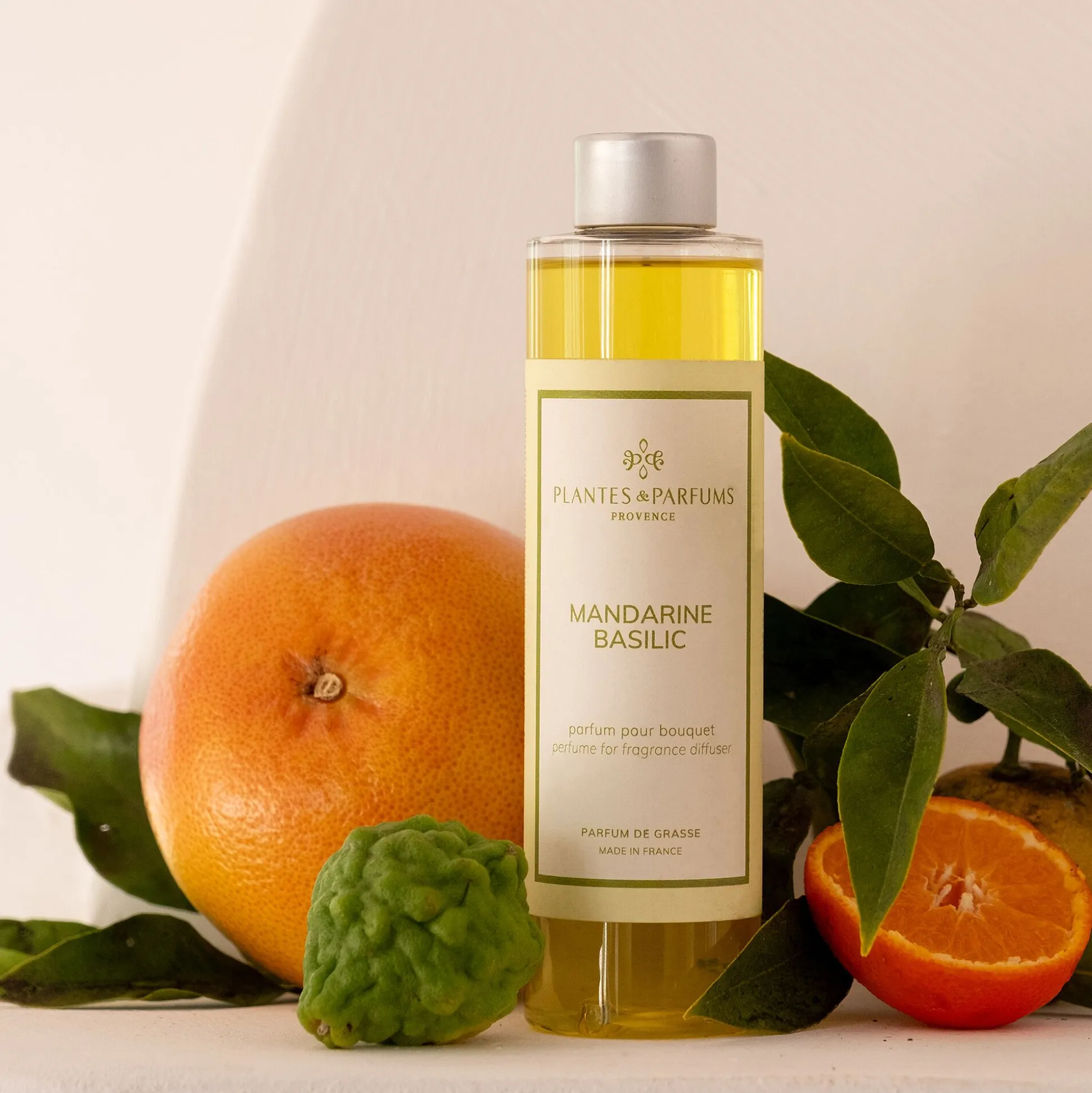 Recharge pour diffuseur senteur mandarine et basilic 200ml