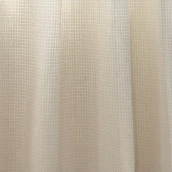 Rideau à passants en polyester texturé 140x250cm - blanc écru