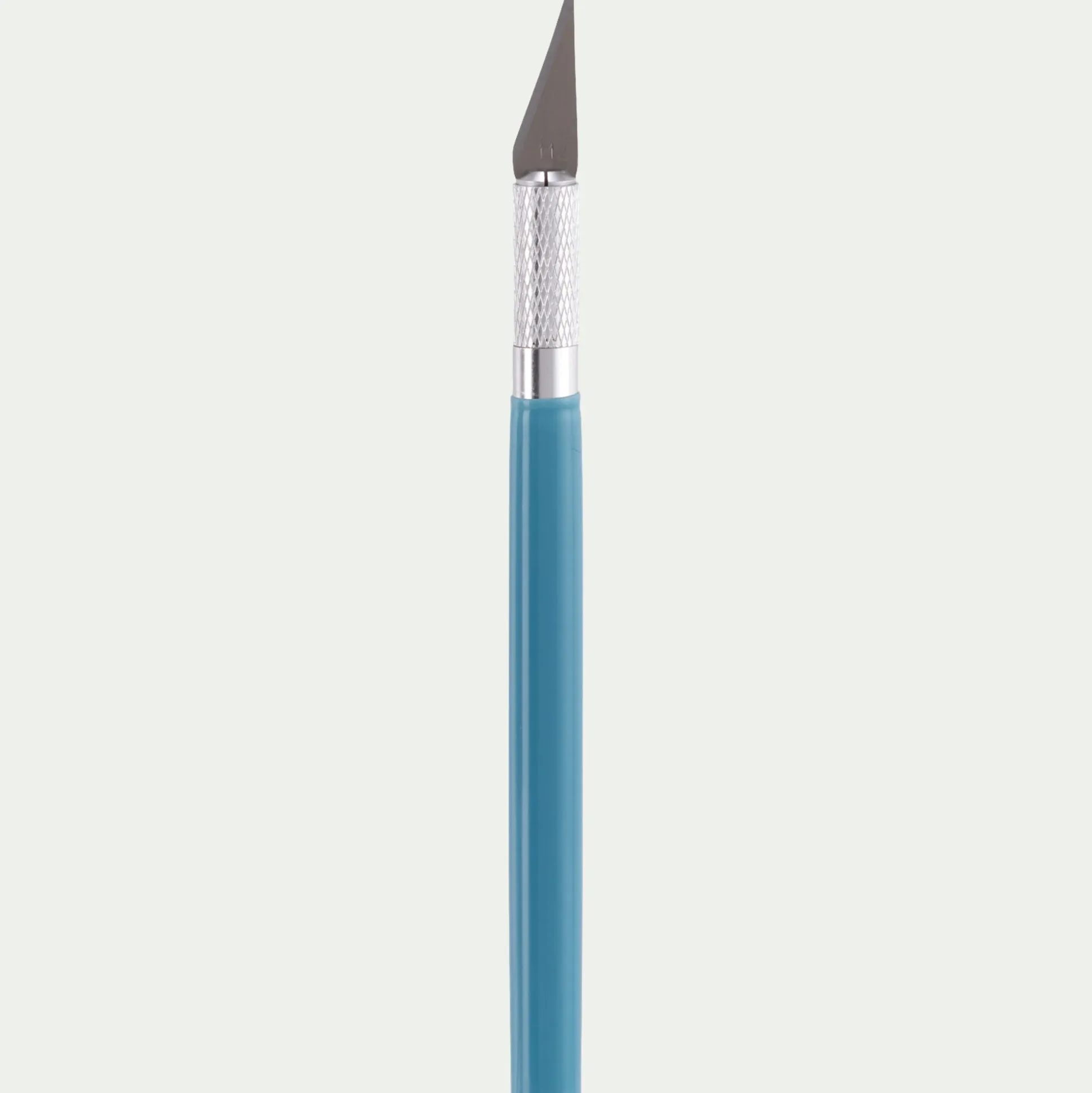 Scalpel pâtissier en inox - bleu