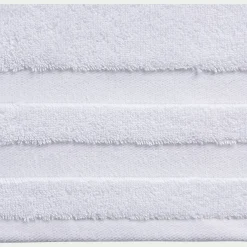 Serviette de toilette qualité hôtelière en coton - blanc 50x100cm