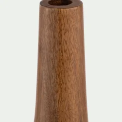 Soliflore en bois de manguier H30cm - naturel
