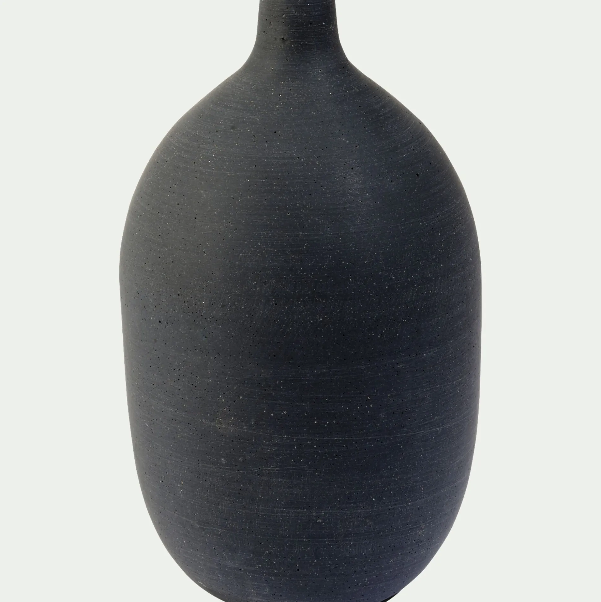 Soliflore en fibrociment H35,5cm - noir