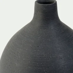 Soliflore en fibrociment H35,5cm - noir