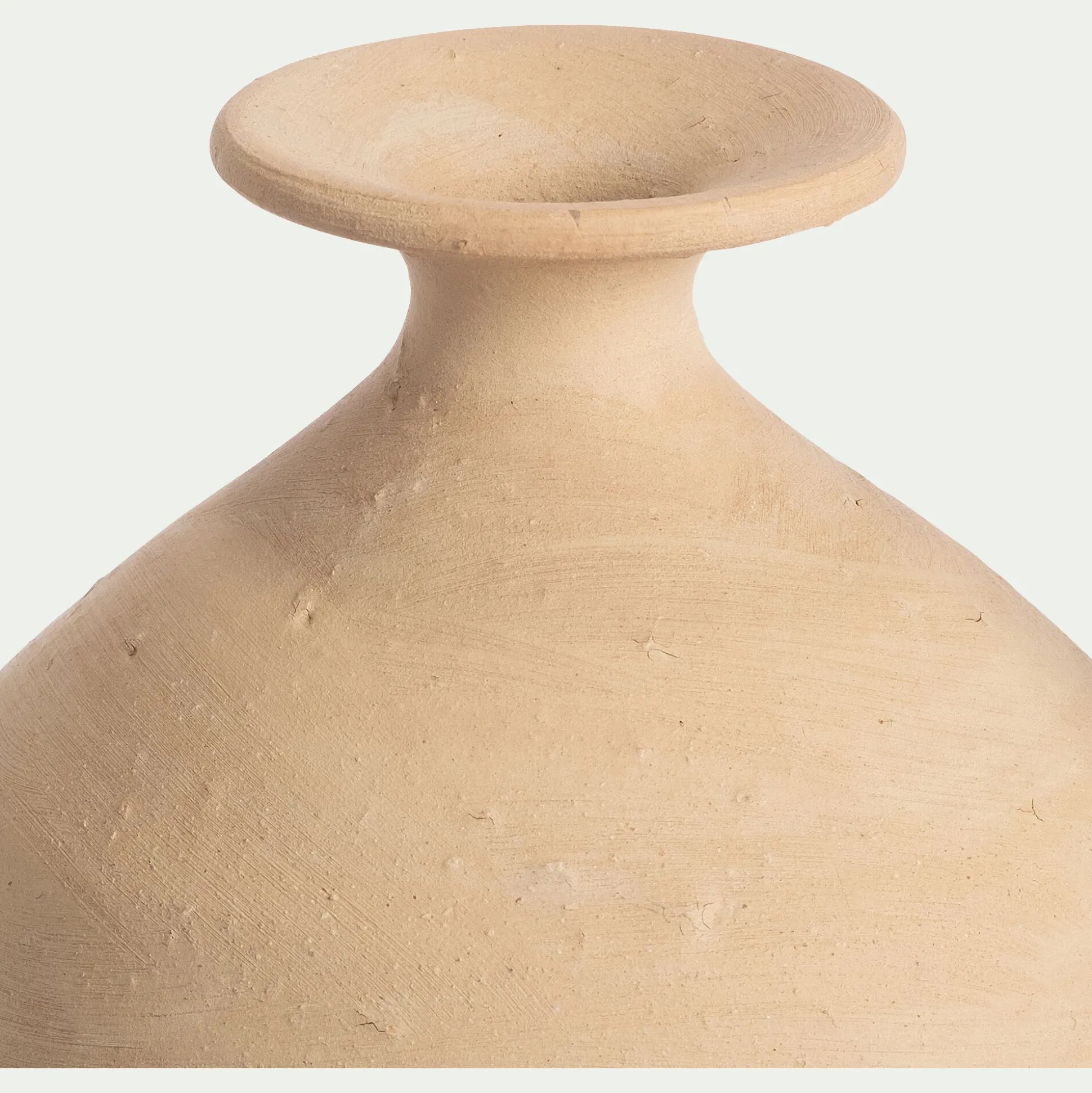 Soliflore en terre cuite H27cm - naturel