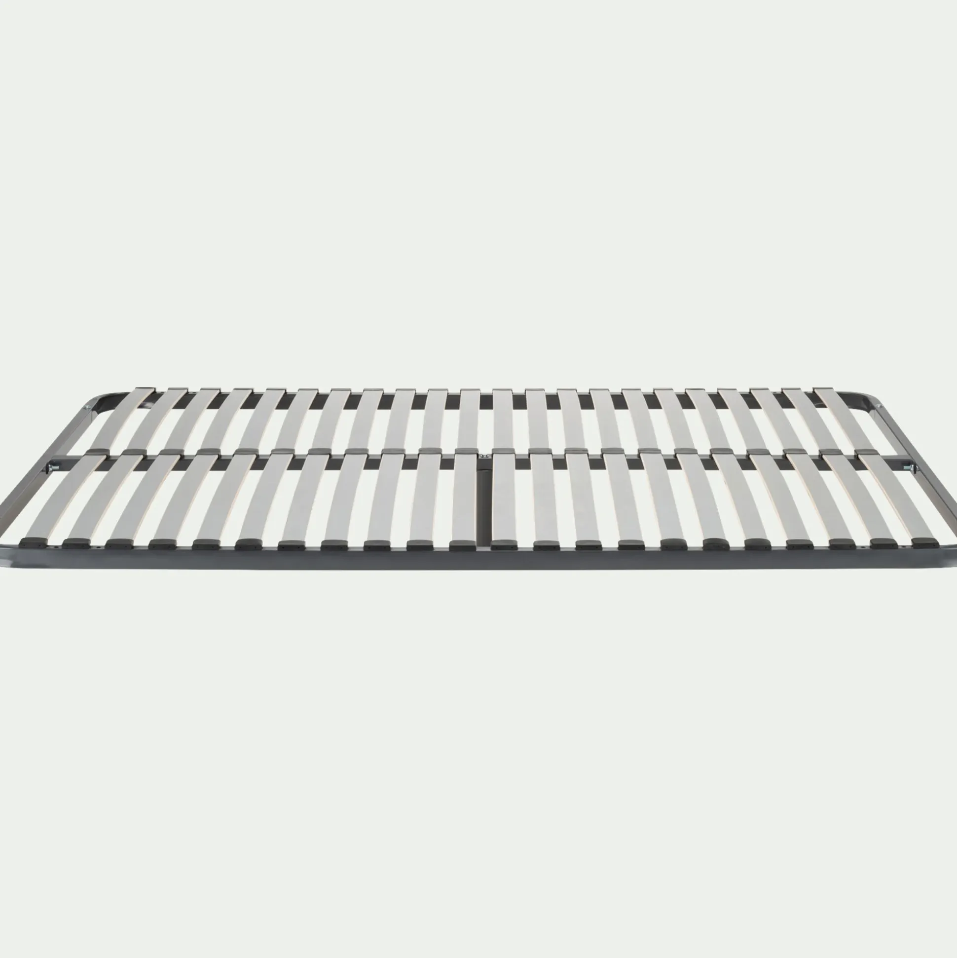 Sommier cadre à lattes 5 cm 140x190cm - gris