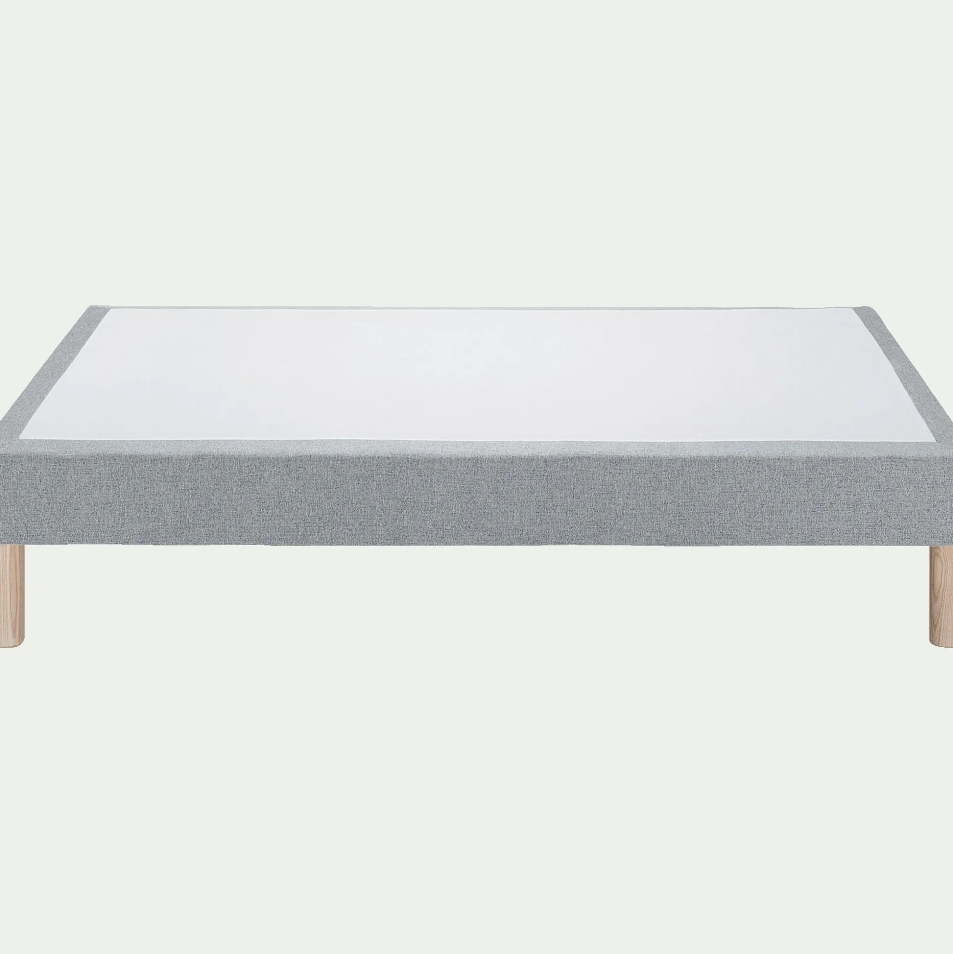Sommier tapissier 140x200cm gris clair