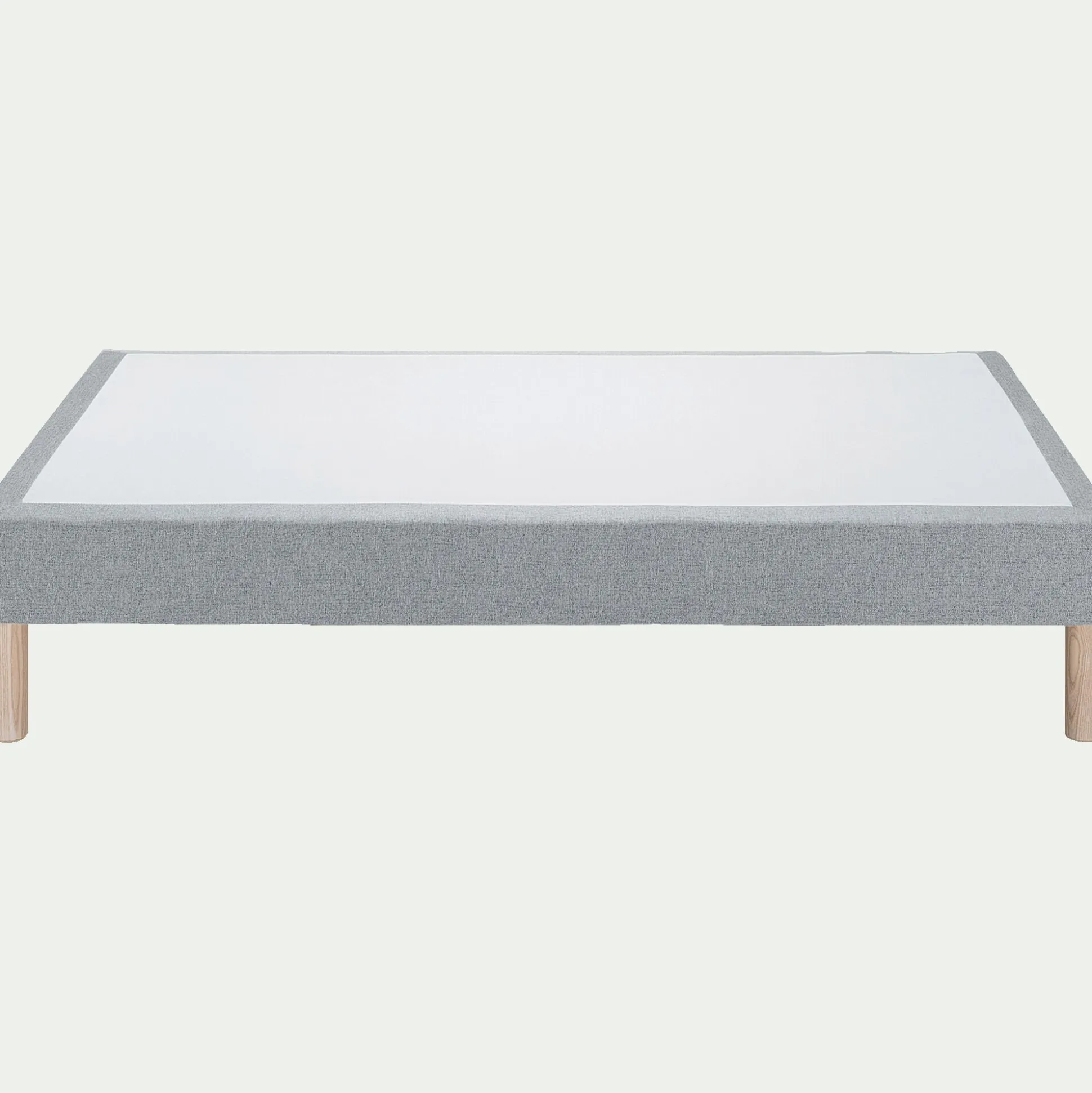 Sommier tapissier 160x200cm gris clair