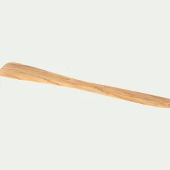 Spatule biseautée en bois d'olivier - bois clair