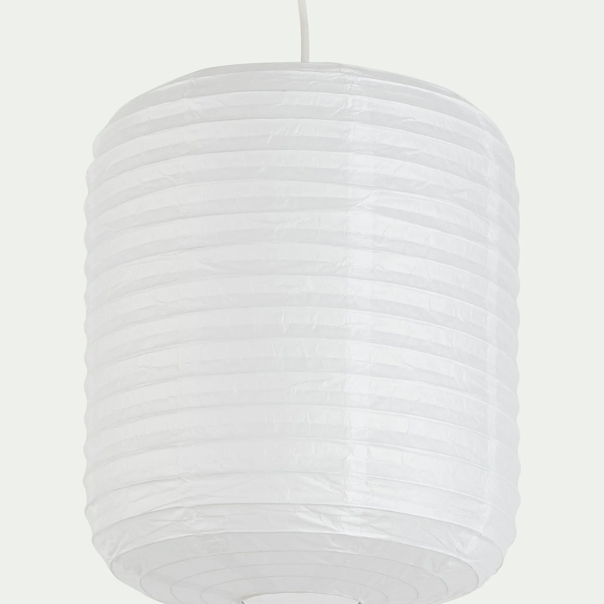Suspension en papier D27xH32cm - blanc