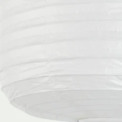 Suspension en papier D27xH32cm - blanc