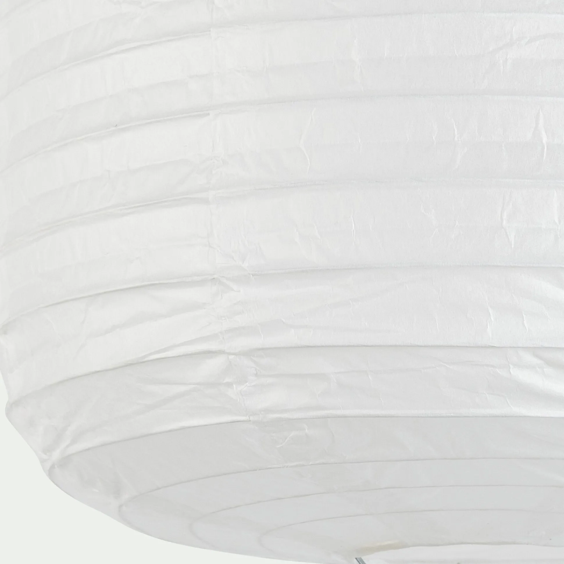 Suspension en papier D27xH32cm - blanc