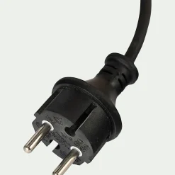 Suspension extérieure électrifiée en fibre de palmier D45xH80cm - naturel