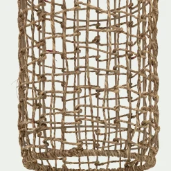 Suspension électrifiée en jute D20xH74cm - naturel