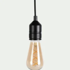 Suspension électrifiée E27 - noir L120cm