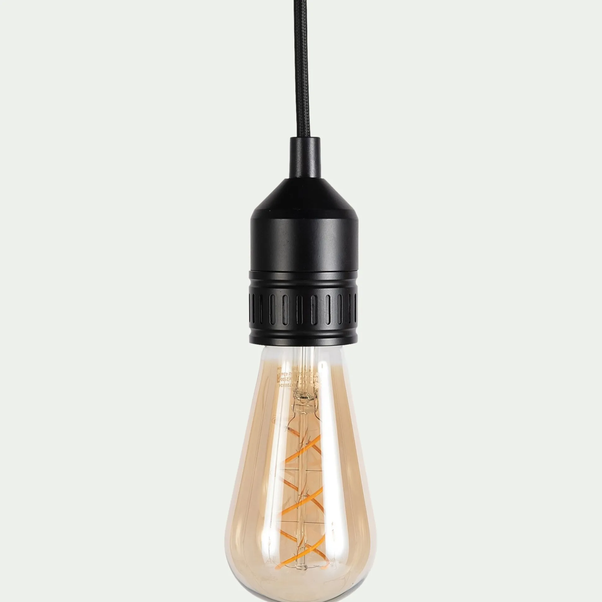 Suspension électrifiée E27 - noir L120cm