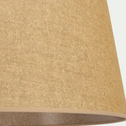 Suspension électrifiée tambour en papier tressé D78cm - naturel