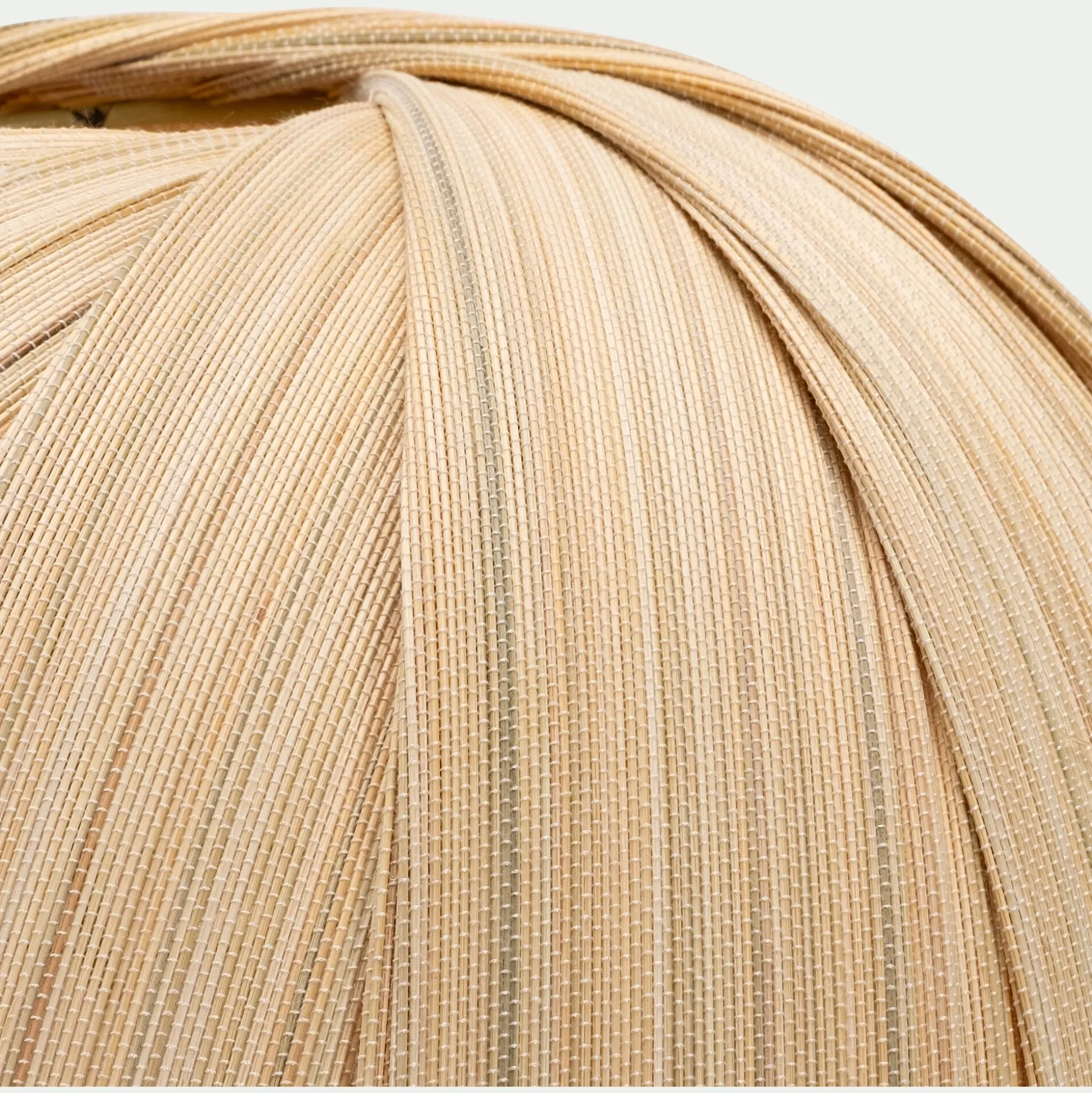 Suspension non électrifiée en bambou D39cm - naturel