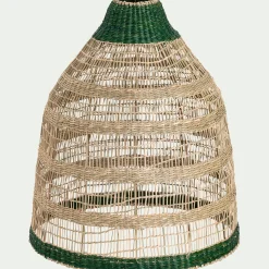 Suspension non électrifiée en jonc de mer D50cm - naturel