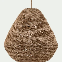 Suspension non électrifiée en papier D40cm - naturel