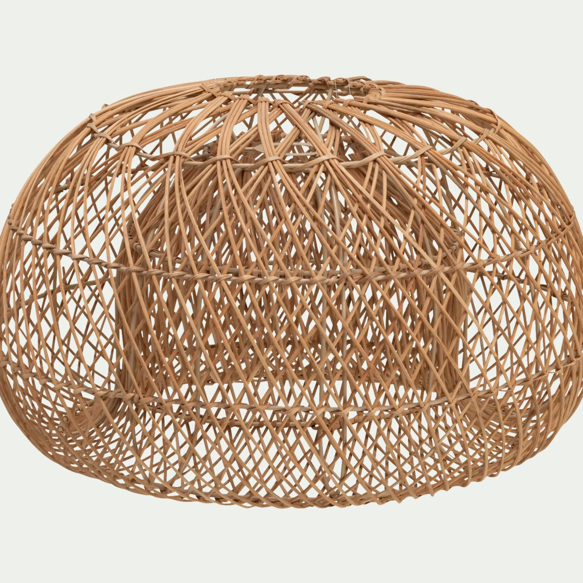 Suspension non électrifiée en rotin D50cm - naturel