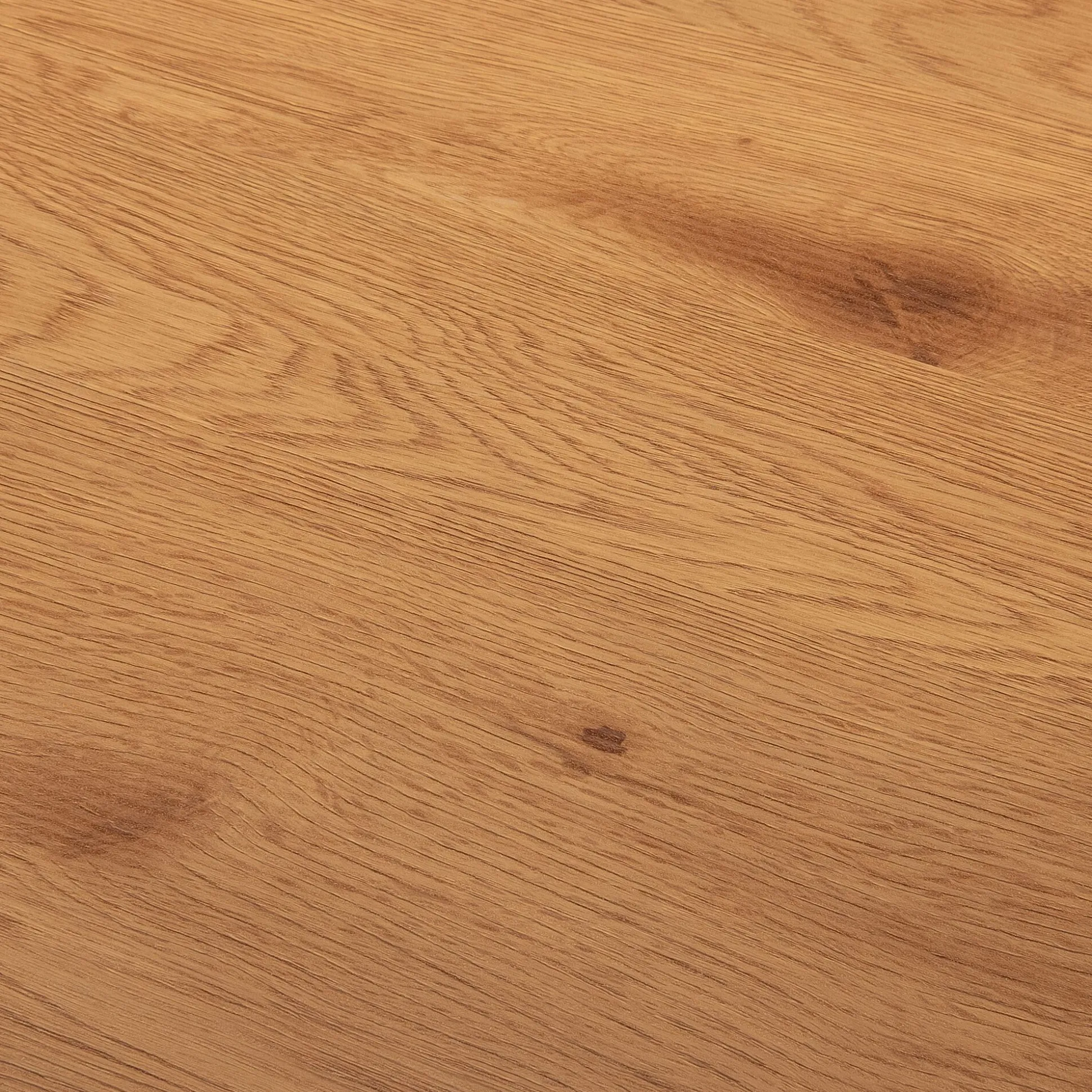 Table basse ronde en bois et acier - bois clair
