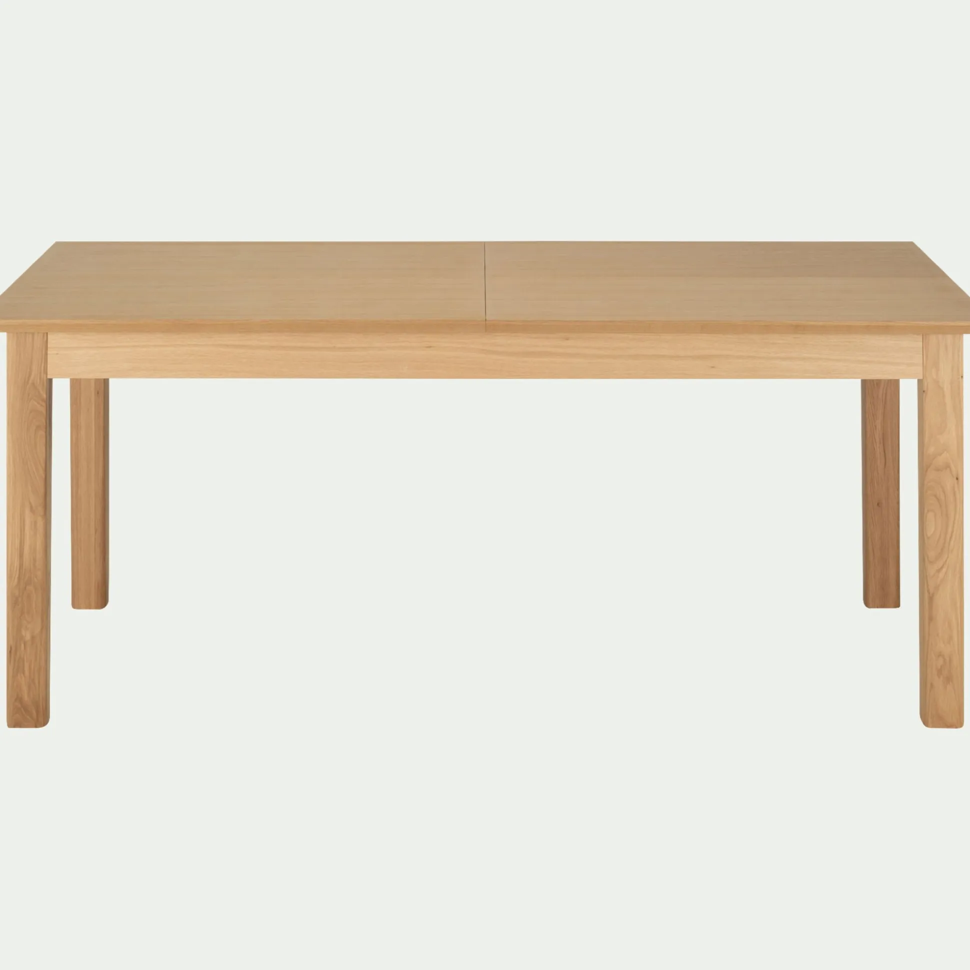 Table de repas extensible en bois - bois clair (8 à 12 places)