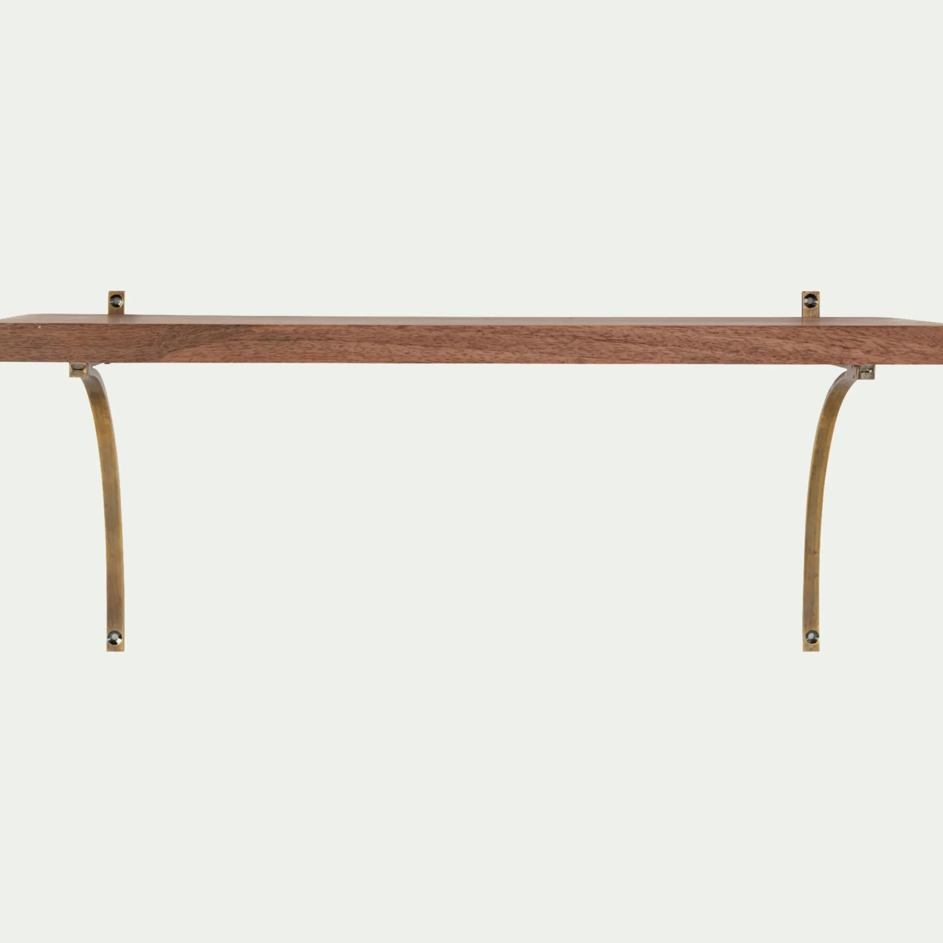 Étagère murale décorative en bois de manguier L60cm - naturel
