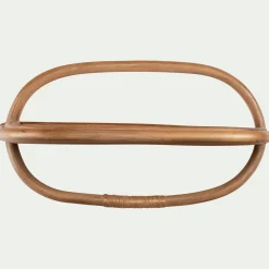 Étagère murale décorative en rotin - naturel L40xH23cm