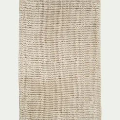Tapis de bain antidérapant 50x80cm - beige roucas