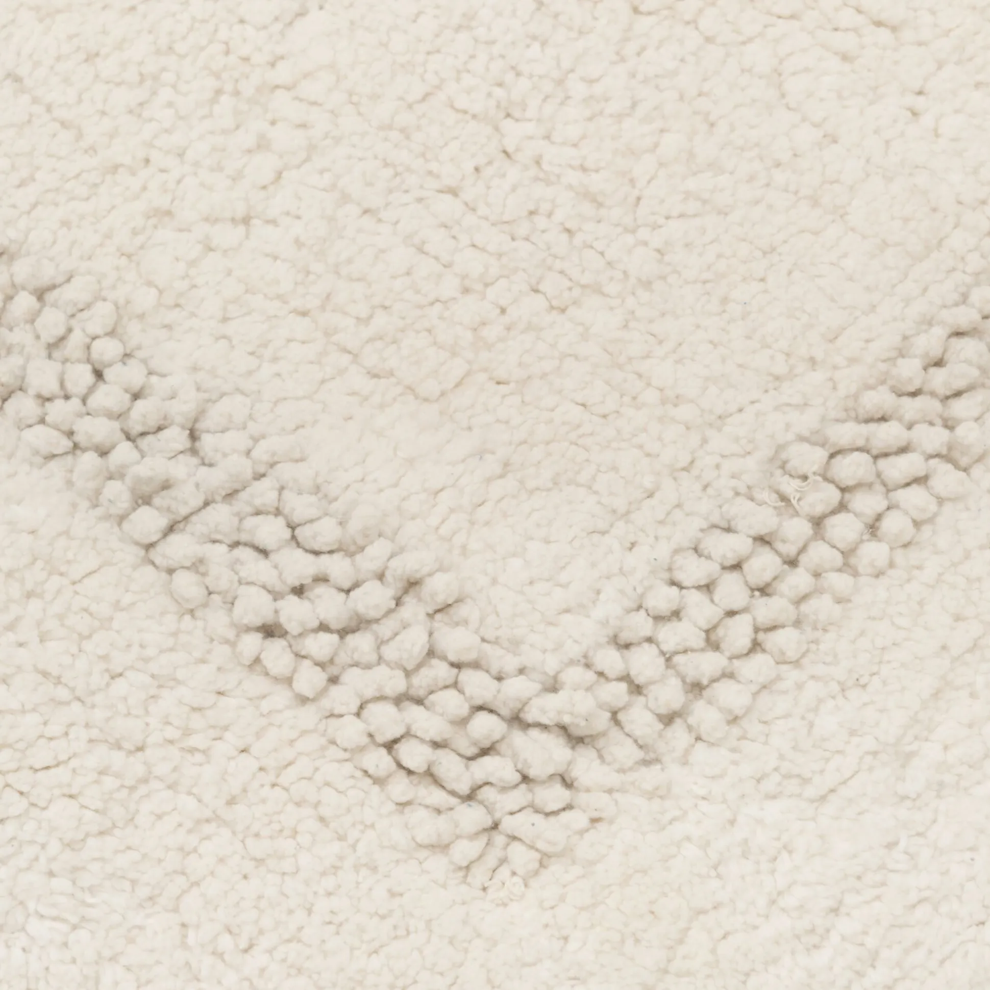 Tapis de bain en coton 50x80cm - blanc ventoux