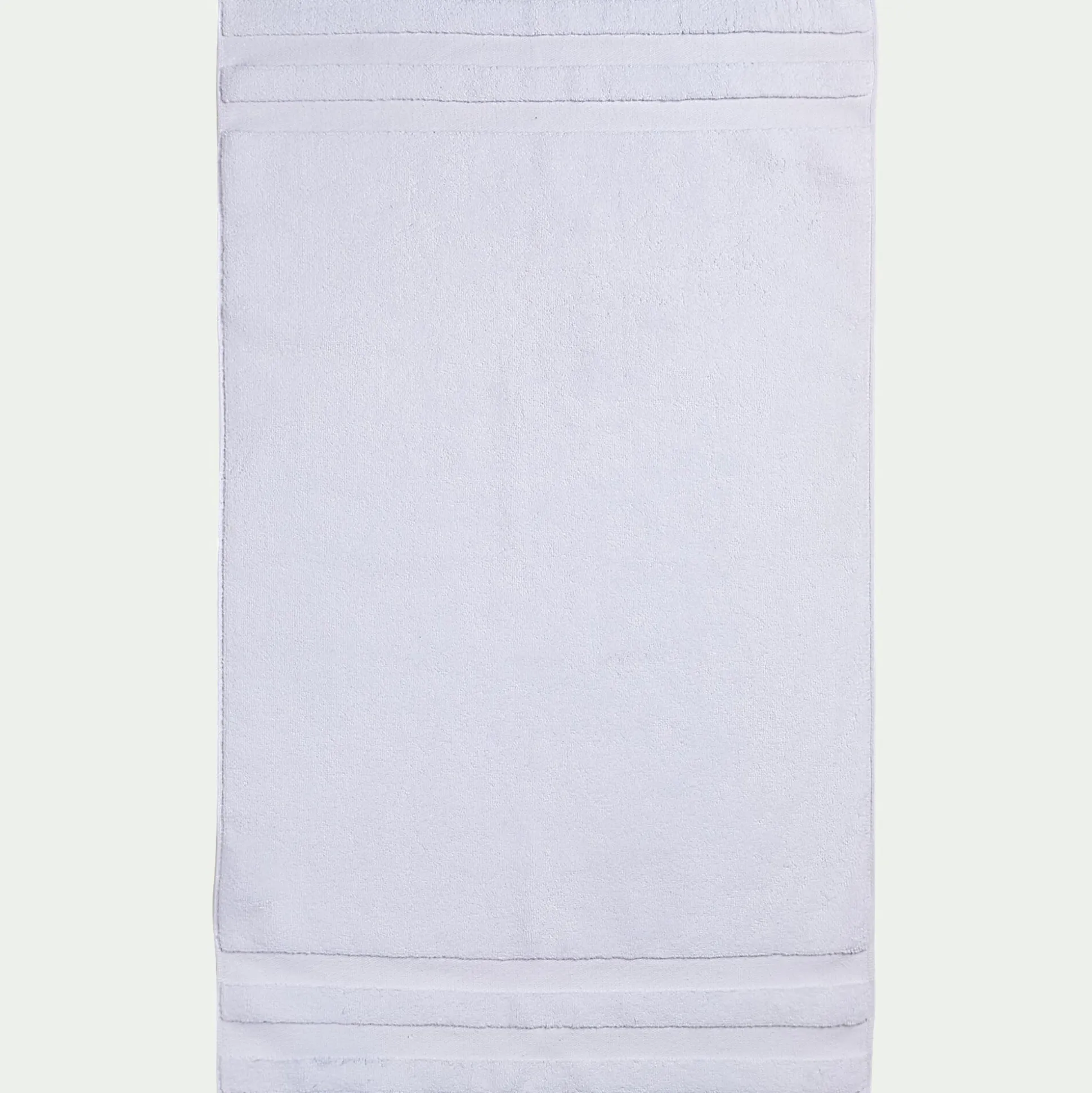 Tapis de bain qualité hôtelière en coton - blanc 50x80cm