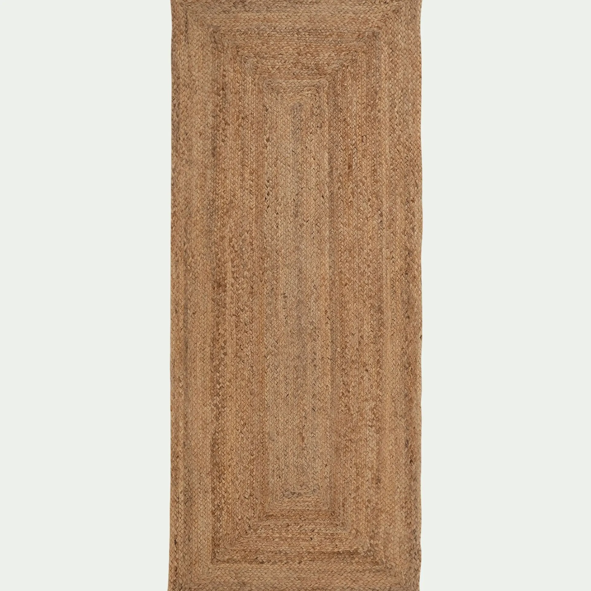 Tapis de couloir en jute - naturel 80x200cm