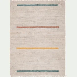 Tapis en jute et laine - multicolore 160x230cm