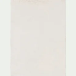 Tapis imitation fourrure - blanc ventoux 150x200cm