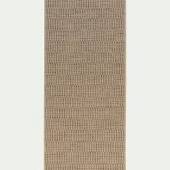Tapis intérieur et extérieur aspect sisal - naturel 200x67cm