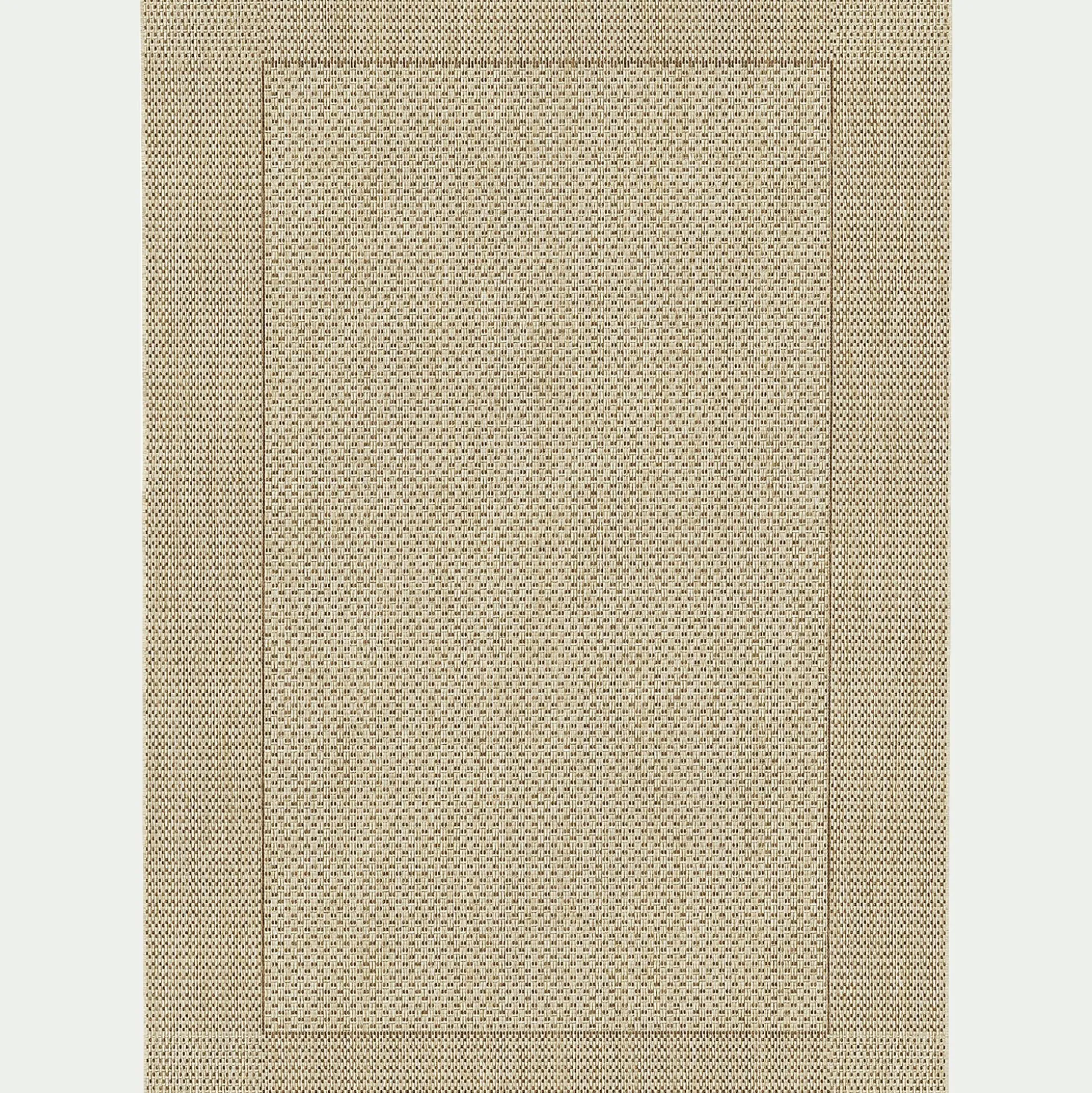 Tapis intérieur et extérieur - naturel 120x170cm