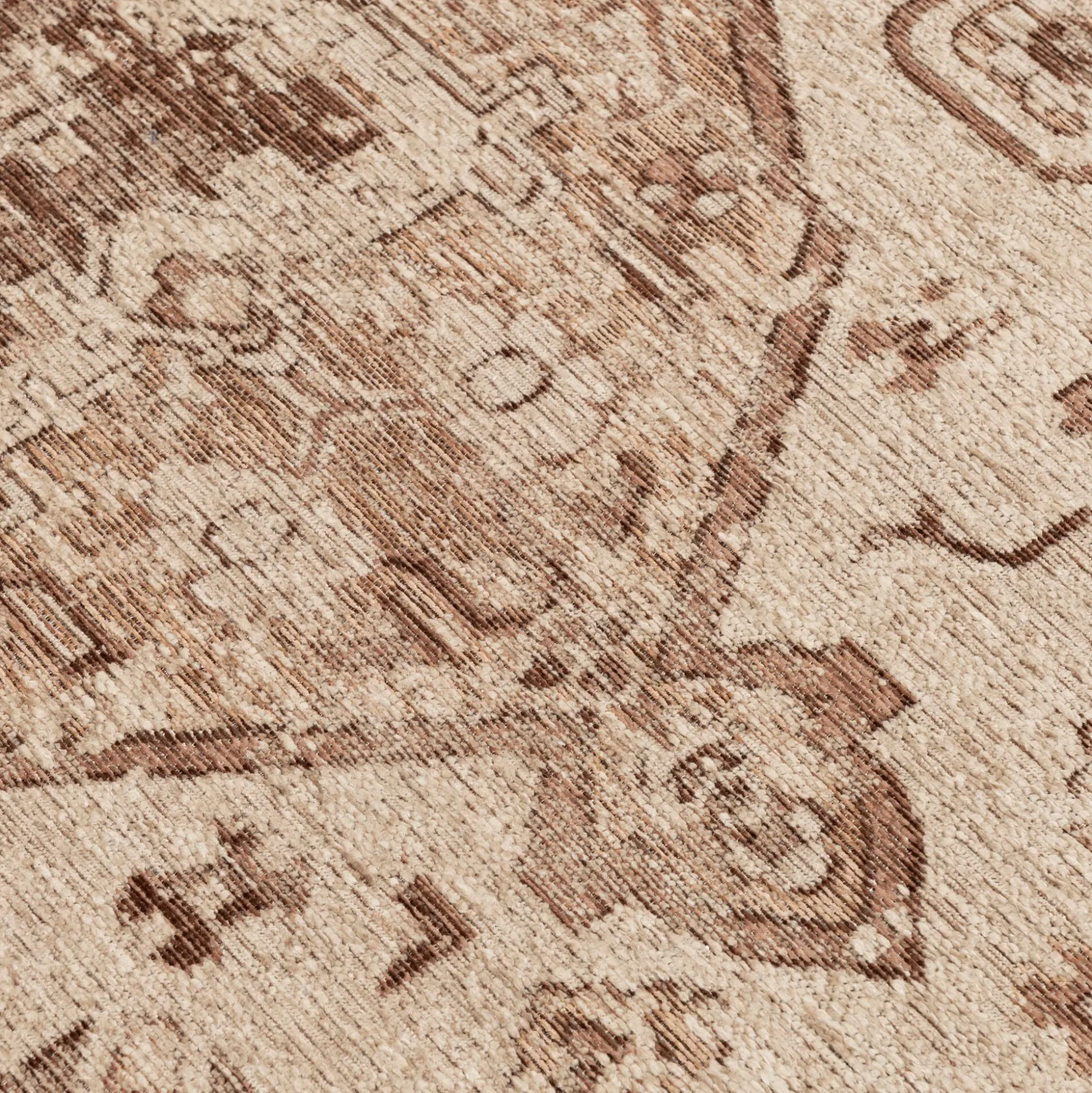 Tapis à motif oriental 120x170cm - marron