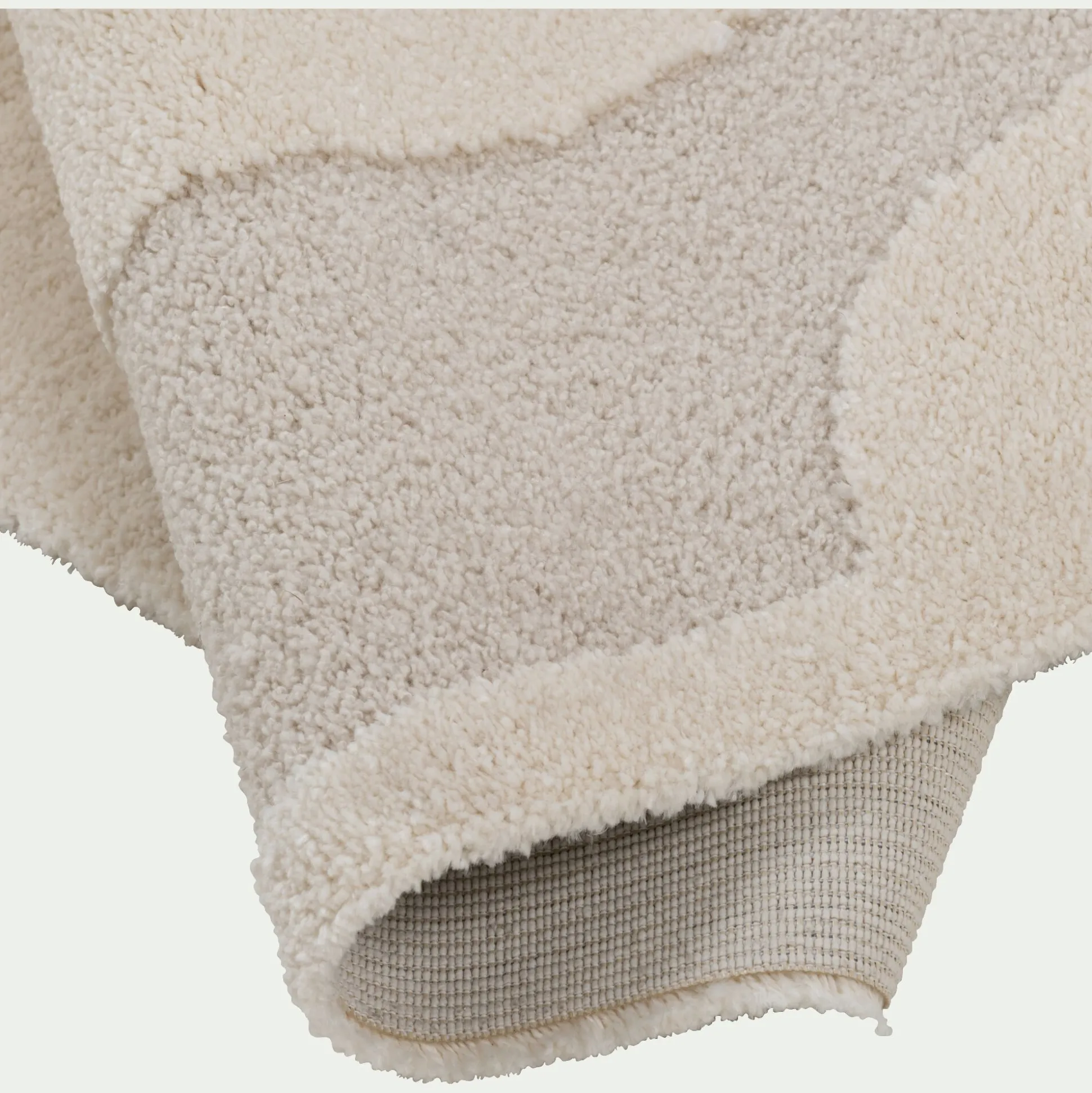Tapis à motifs abstraits - beige 120x170cm