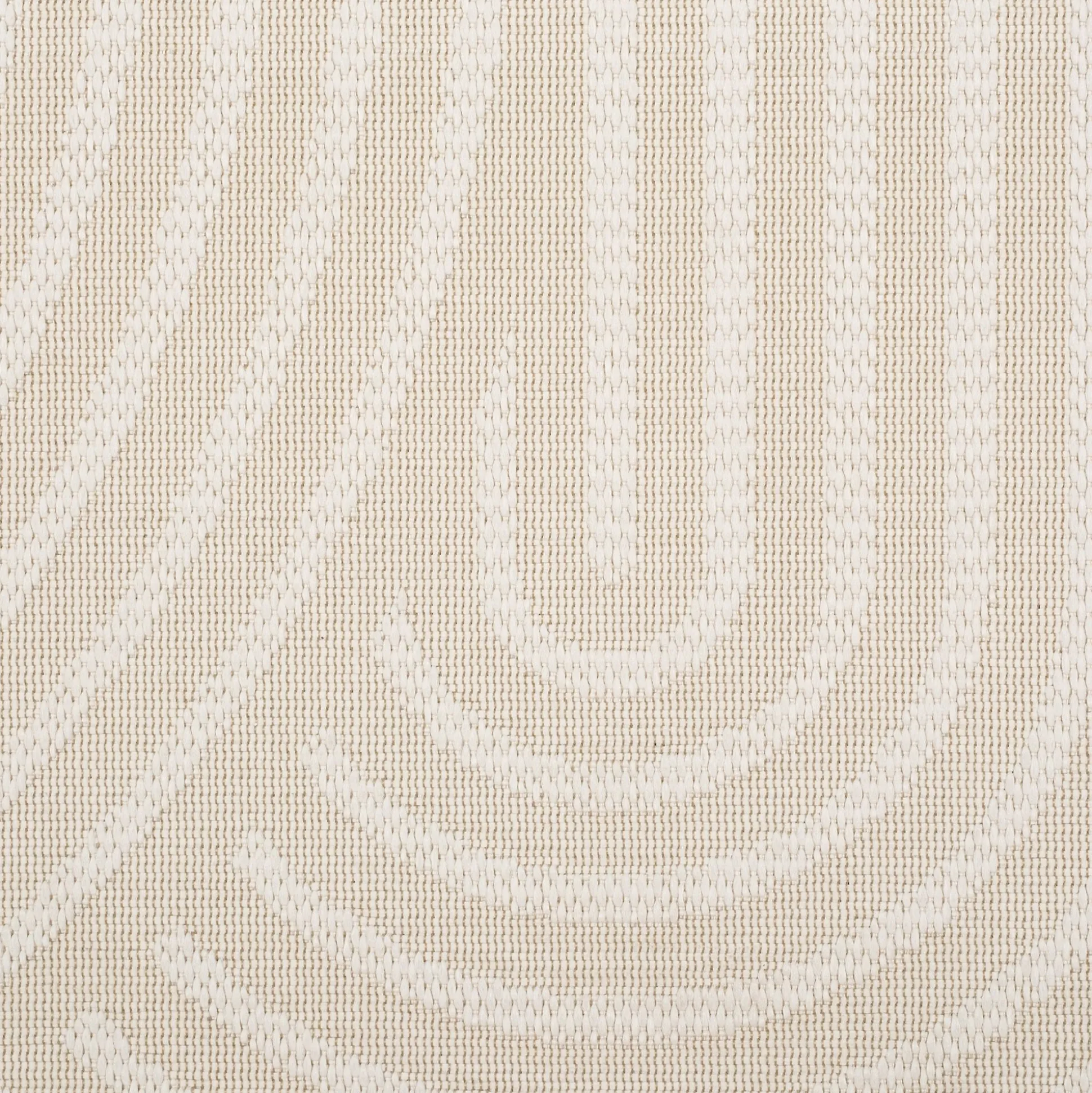 Tapis à motifs circulaires 120x170cm - blanc écru