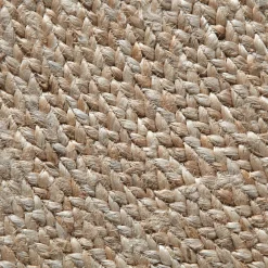 Tapis rond en jute - naturel D180cm