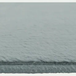 Tapis rond imitation fourrure - bleu calaluna D70cm