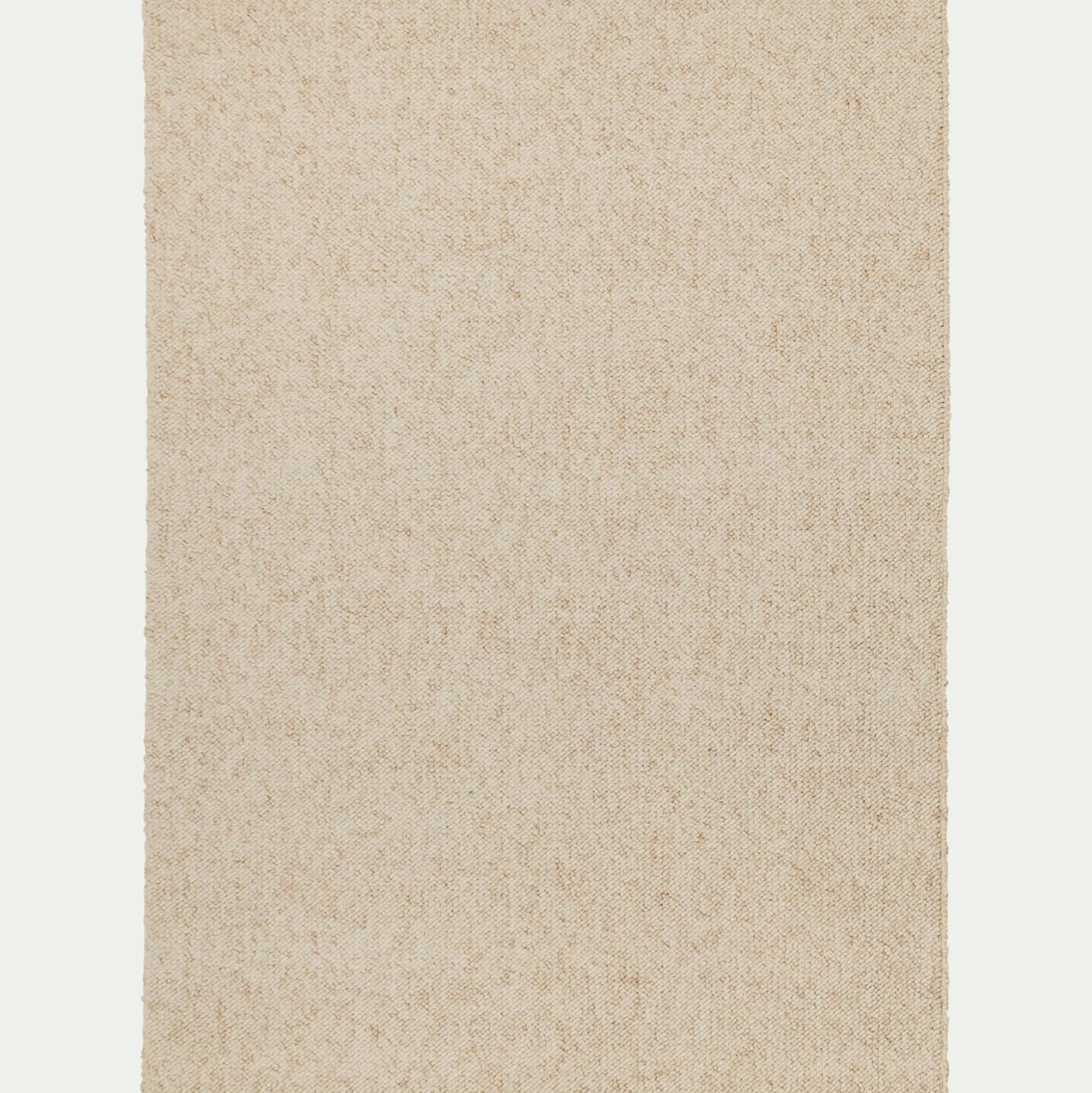 Tapis synthétique en 160x230cm - blanc écru