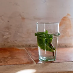 Tasse à espresso en verre recyclé 7,5cl - transparent