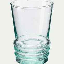 Tasse à espresso en verre recyclé 10cl - transparent