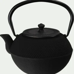 Théière en fonte - noir 1,20L